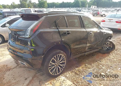 2025 Cadillac Xt4 Awd Sport from USA, damaged, VIN 1GYFZFR43SF111905